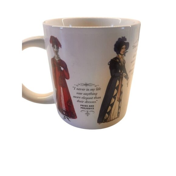 Jane Austen Regency Finery heat transforming mug by The Unemployed Philosophers - Picture 2 of 3